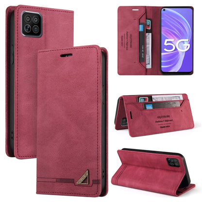 Skin Feel Anti-theft Brush Horizontal Flip Leather Case with Holder & Card Slots & Wallet, For OPPO F17 Pro, For OPPO A15s / A15, For OPPO A52 / A72 / A92, For OPPO A53 / A32 / A53S, For OPPO A72 5G, For OPPO A92S