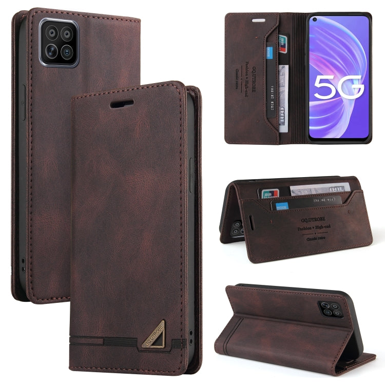 Skin Feel Anti-theft Brush Horizontal Flip Leather Case with Holder & Card Slots & Wallet, For OPPO F17 Pro, For OPPO A15s / A15, For OPPO A52 / A72 / A92, For OPPO A53 / A32 / A53S, For OPPO A72 5G, For OPPO A92S