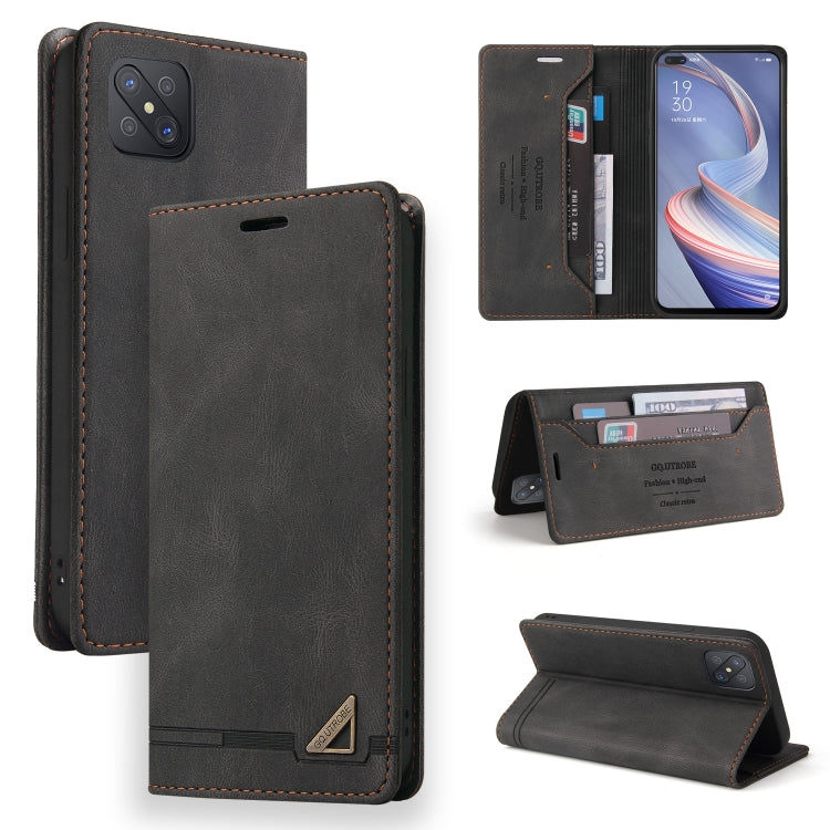 Skin Feel Anti-theft Brush Horizontal Flip Leather Case with Holder & Card Slots & Wallet, For OPPO F17 Pro, For OPPO A15s / A15, For OPPO A52 / A72 / A92, For OPPO A53 / A32 / A53S, For OPPO A72 5G, For OPPO A92S
