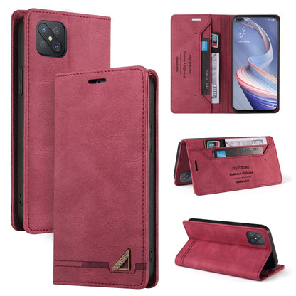 Skin Feel Anti-theft Brush Horizontal Flip Leather Case with Holder & Card Slots & Wallet, For OPPO F17 Pro, For OPPO A15s / A15, For OPPO A52 / A72 / A92, For OPPO A53 / A32 / A53S, For OPPO A72 5G, For OPPO A92S