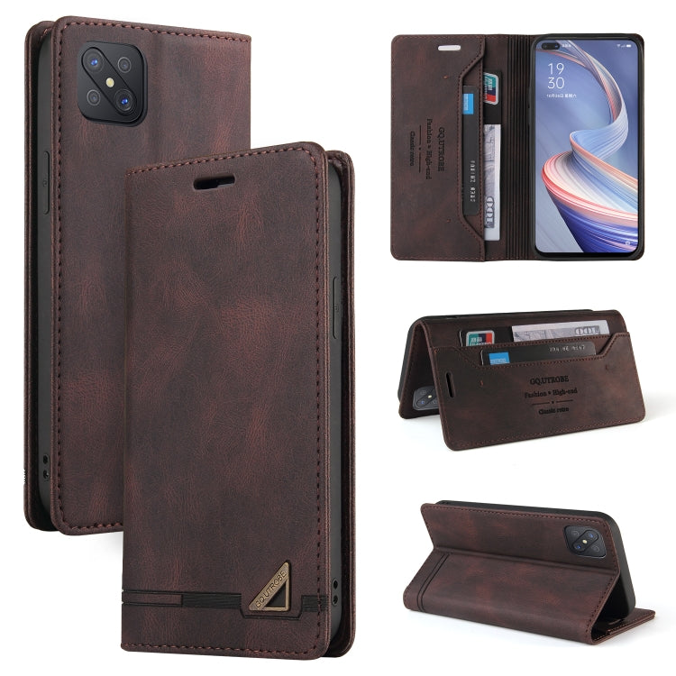 Skin Feel Anti-theft Brush Horizontal Flip Leather Case with Holder & Card Slots & Wallet, For OPPO F17 Pro, For OPPO A15s / A15, For OPPO A52 / A72 / A92, For OPPO A53 / A32 / A53S, For OPPO A72 5G, For OPPO A92S