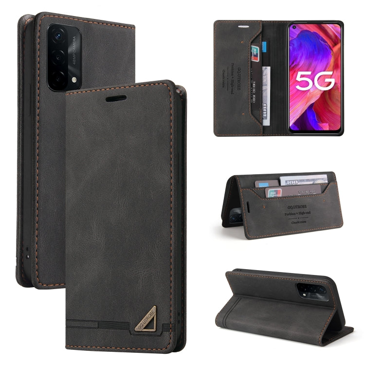 Skin Feel Anti-theft Brush Horizontal Flip Leather Case with Holder & Card Slots & Wallet, For OPPO A93 5G, For OPPO A94, For OPPO F17, For OPPO F19 / A74, For OPPO Find X3 Pro, For OPPO Realme 7 Pro