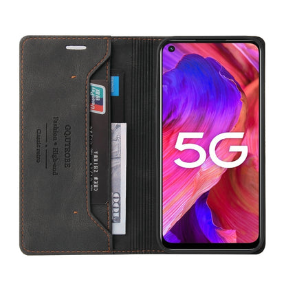Skin Feel Anti-theft Brush Horizontal Flip Leather Case with Holder & Card Slots & Wallet, For OPPO A93 5G, For OPPO A94, For OPPO F17, For OPPO F19 / A74, For OPPO Find X3 Pro, For OPPO Realme 7 Pro