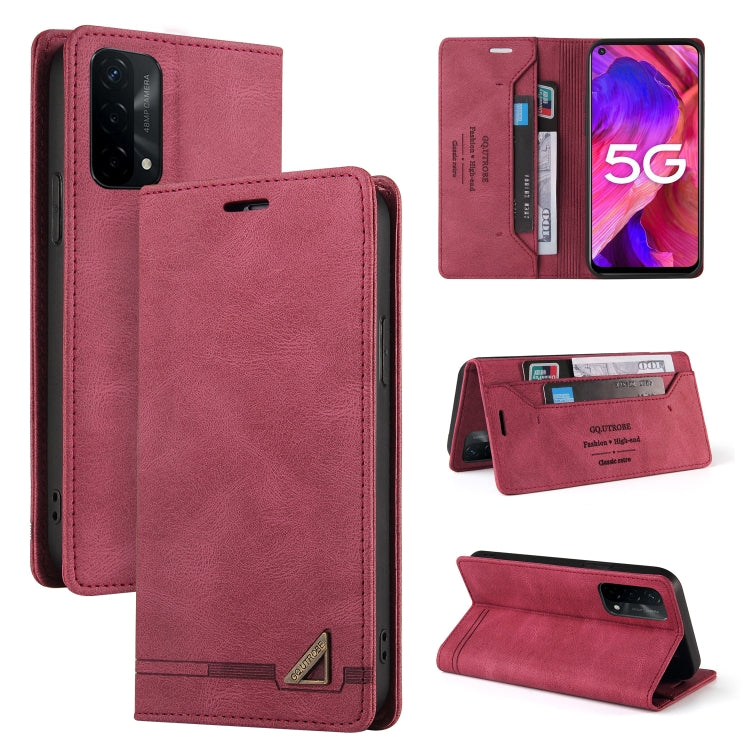 Skin Feel Anti-theft Brush Horizontal Flip Leather Case with Holder & Card Slots & Wallet, For OPPO A93 5G, For OPPO A94, For OPPO F17, For OPPO F19 / A74, For OPPO Find X3 Pro, For OPPO Realme 7 Pro