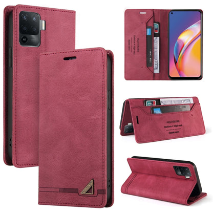 Skin Feel Anti-theft Brush Horizontal Flip Leather Case with Holder & Card Slots & Wallet, For OPPO A93 5G, For OPPO A94, For OPPO F17, For OPPO F19 / A74, For OPPO Find X3 Pro, For OPPO Realme 7 Pro