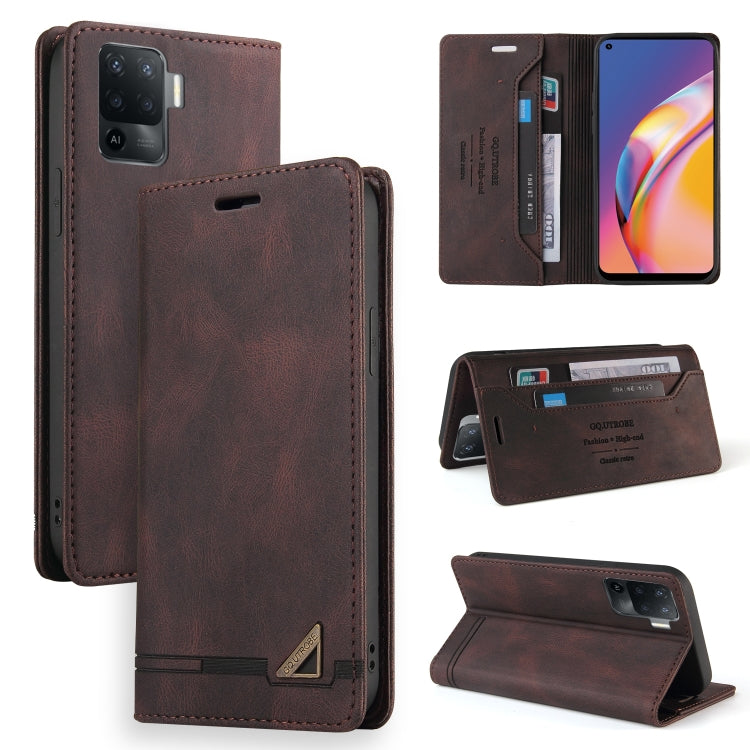 Skin Feel Anti-theft Brush Horizontal Flip Leather Case with Holder & Card Slots & Wallet, For OPPO A93 5G, For OPPO A94, For OPPO F17, For OPPO F19 / A74, For OPPO Find X3 Pro, For OPPO Realme 7 Pro