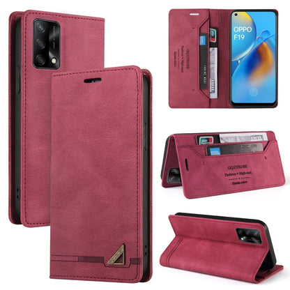 Skin Feel Anti-theft Brush Horizontal Flip Leather Case with Holder & Card Slots & Wallet, For OPPO A93 5G, For OPPO A94, For OPPO F17, For OPPO F19 / A74, For OPPO Find X3 Pro, For OPPO Realme 7 Pro