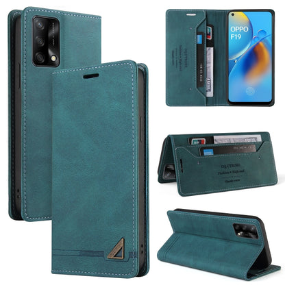 Skin Feel Anti-theft Brush Horizontal Flip Leather Case with Holder & Card Slots & Wallet, For OPPO A93 5G, For OPPO A94, For OPPO F17, For OPPO F19 / A74, For OPPO Find X3 Pro, For OPPO Realme 7 Pro