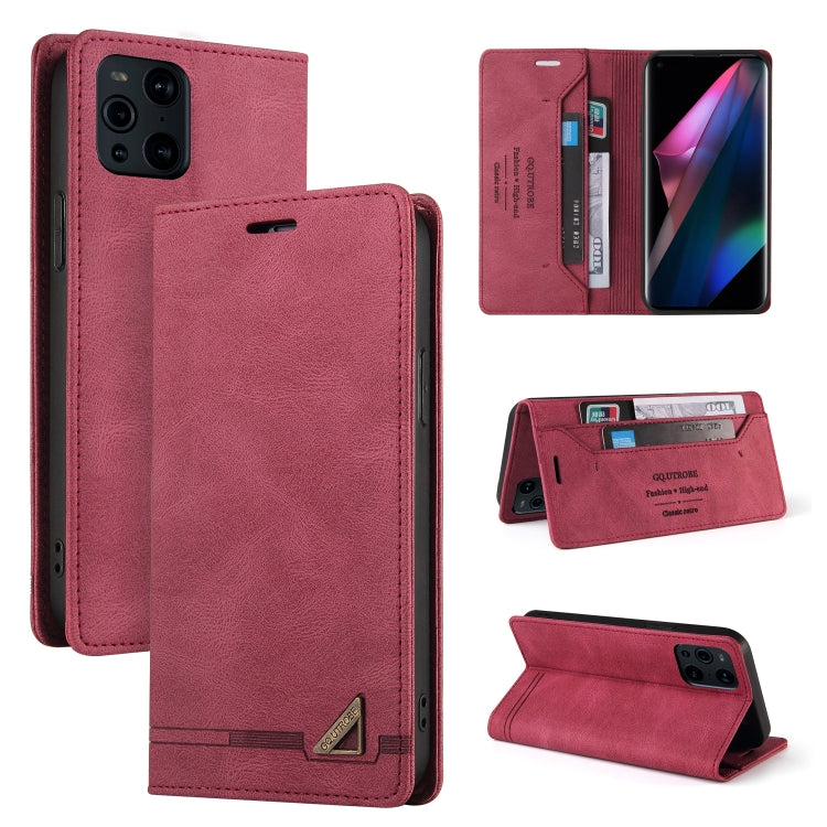 Skin Feel Anti-theft Brush Horizontal Flip Leather Case with Holder & Card Slots & Wallet, For OPPO A93 5G, For OPPO A94, For OPPO F17, For OPPO F19 / A74, For OPPO Find X3 Pro, For OPPO Realme 7 Pro