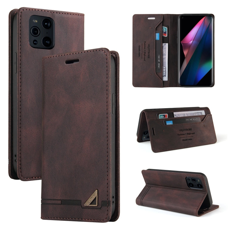 Skin Feel Anti-theft Brush Horizontal Flip Leather Case with Holder & Card Slots & Wallet, For OPPO A93 5G, For OPPO A94, For OPPO F17, For OPPO F19 / A74, For OPPO Find X3 Pro, For OPPO Realme 7 Pro