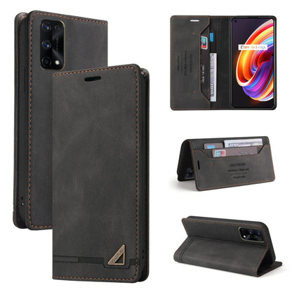 Skin Feel Anti-theft Brush Horizontal Flip Leather Case with Holder & Card Slots & Wallet, For OPPO A93 5G, For OPPO A94, For OPPO F17, For OPPO F19 / A74, For OPPO Find X3 Pro, For OPPO Realme 7 Pro