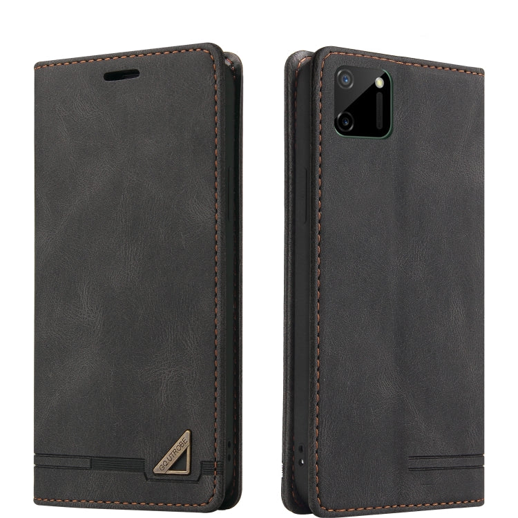 Skin Feel Anti-theft Brush Horizontal Flip Leather Case with Holder & Card Slots & Wallet, For OPPO Realme C11, For OPPO Realme C15, For OPPO Realme C21, For OPPO Realme GT, For OPPO Reno5 Pro 5G, For OPPO Realme 8