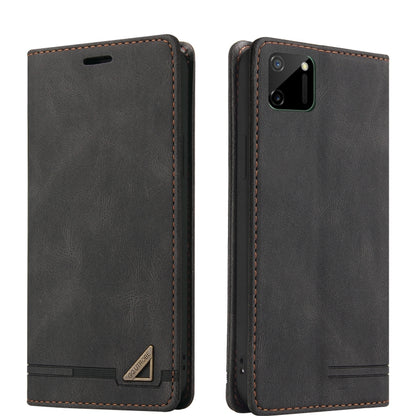 Skin Feel Anti-theft Brush Horizontal Flip Leather Case with Holder & Card Slots & Wallet, For OPPO Realme C11, For OPPO Realme C15, For OPPO Realme C21, For OPPO Realme GT, For OPPO Reno5 Pro 5G, For OPPO Realme 8