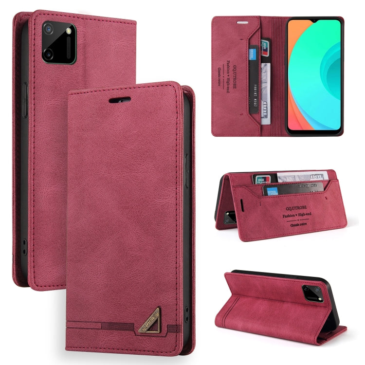 Skin Feel Anti-theft Brush Horizontal Flip Leather Case with Holder & Card Slots & Wallet, For OPPO Realme C11, For OPPO Realme C15, For OPPO Realme C21, For OPPO Realme GT, For OPPO Reno5 Pro 5G, For OPPO Realme 8