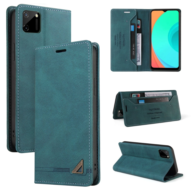 Skin Feel Anti-theft Brush Horizontal Flip Leather Case with Holder & Card Slots & Wallet, For OPPO Realme C11, For OPPO Realme C15, For OPPO Realme C21, For OPPO Realme GT, For OPPO Reno5 Pro 5G, For OPPO Realme 8