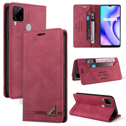 Skin Feel Anti-theft Brush Horizontal Flip Leather Case with Holder & Card Slots & Wallet, For OPPO Realme C11, For OPPO Realme C15, For OPPO Realme C21, For OPPO Realme GT, For OPPO Reno5 Pro 5G, For OPPO Realme 8