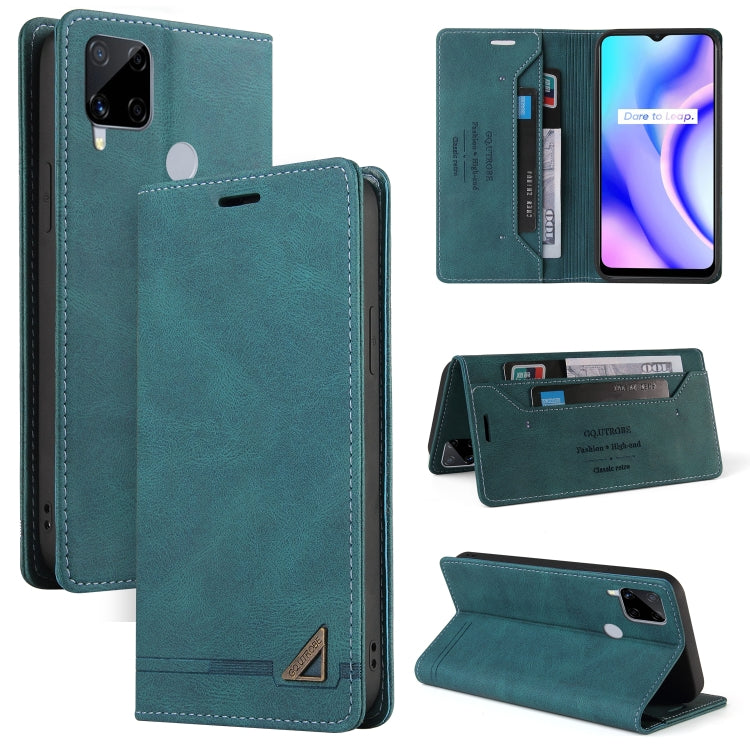 Skin Feel Anti-theft Brush Horizontal Flip Leather Case with Holder & Card Slots & Wallet, For OPPO Realme C11, For OPPO Realme C15, For OPPO Realme C21, For OPPO Realme GT, For OPPO Reno5 Pro 5G, For OPPO Realme 8