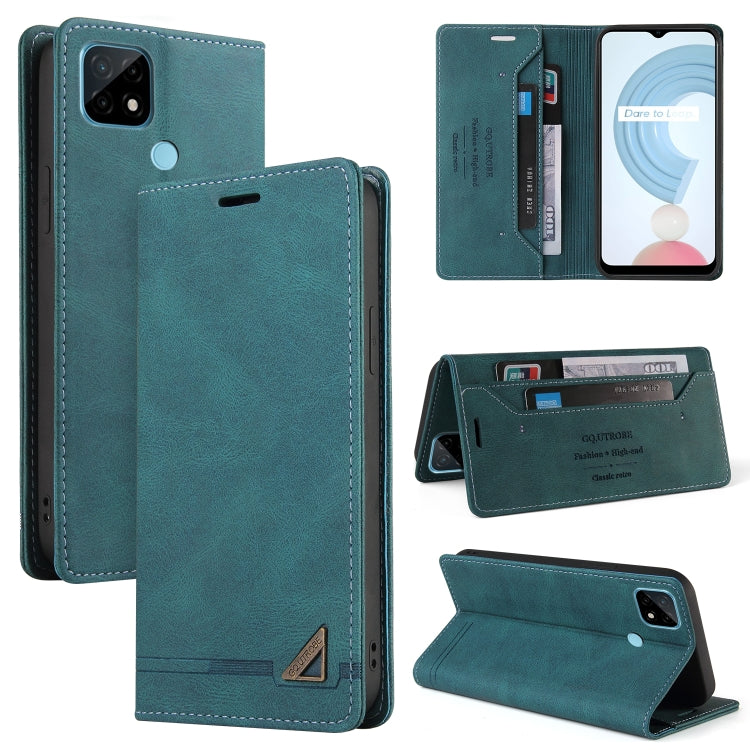 Skin Feel Anti-theft Brush Horizontal Flip Leather Case with Holder & Card Slots & Wallet, For OPPO Realme C11, For OPPO Realme C15, For OPPO Realme C21, For OPPO Realme GT, For OPPO Reno5 Pro 5G, For OPPO Realme 8