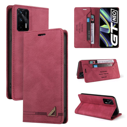 Skin Feel Anti-theft Brush Horizontal Flip Leather Case with Holder & Card Slots & Wallet, For OPPO Realme C11, For OPPO Realme C15, For OPPO Realme C21, For OPPO Realme GT, For OPPO Reno5 Pro 5G, For OPPO Realme 8