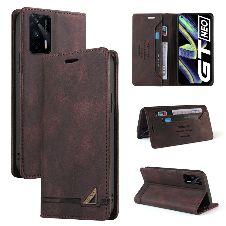 Skin Feel Anti-theft Brush Horizontal Flip Leather Case with Holder & Card Slots & Wallet, For OPPO Realme C11, For OPPO Realme C15, For OPPO Realme C21, For OPPO Realme GT, For OPPO Reno5 Pro 5G, For OPPO Realme 8