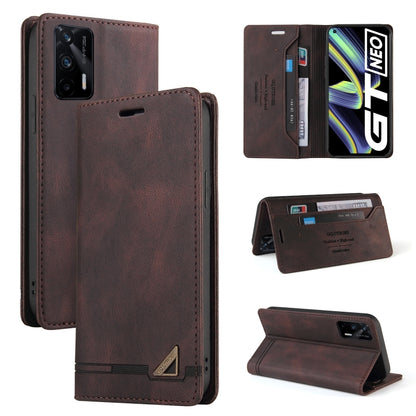 Skin Feel Anti-theft Brush Horizontal Flip Leather Case with Holder & Card Slots & Wallet, For OPPO Realme C11, For OPPO Realme C15, For OPPO Realme C21, For OPPO Realme GT, For OPPO Reno5 Pro 5G, For OPPO Realme 8