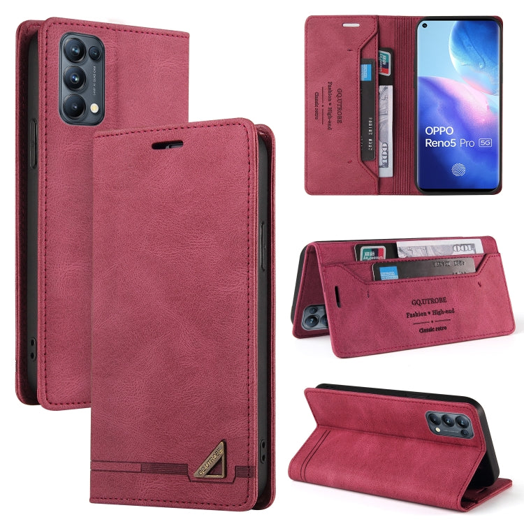 Skin Feel Anti-theft Brush Horizontal Flip Leather Case with Holder & Card Slots & Wallet, For OPPO Realme C11, For OPPO Realme C15, For OPPO Realme C21, For OPPO Realme GT, For OPPO Reno5 Pro 5G, For OPPO Realme 8