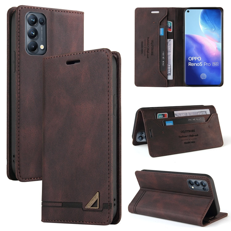 Skin Feel Anti-theft Brush Horizontal Flip Leather Case with Holder & Card Slots & Wallet, For OPPO Realme C11, For OPPO Realme C15, For OPPO Realme C21, For OPPO Realme GT, For OPPO Reno5 Pro 5G, For OPPO Realme 8