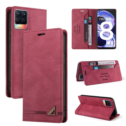 Skin Feel Anti-theft Brush Horizontal Flip Leather Case with Holder & Card Slots & Wallet, For OPPO Realme C11, For OPPO Realme C15, For OPPO Realme C21, For OPPO Realme GT, For OPPO Reno5 Pro 5G, For OPPO Realme 8