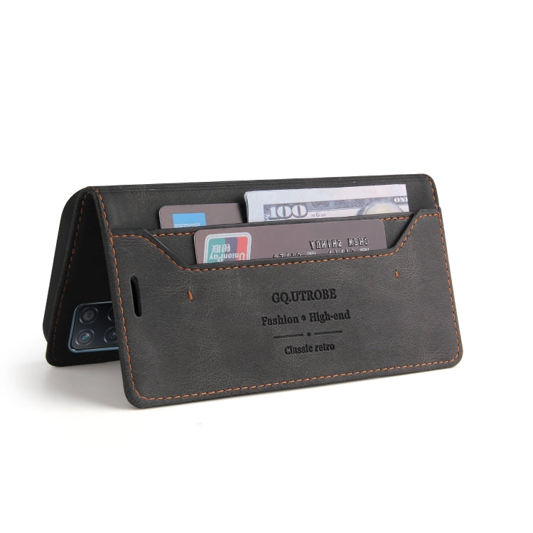 Skin Feel Anti-theft Brush Horizontal Flip Leather Case with Holder & Card Slots & Wallet, For OPPO Realme V13