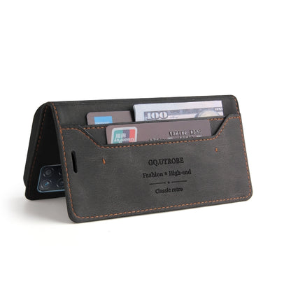 Skin Feel Anti-theft Brush Horizontal Flip Leather Case with Holder & Card Slots & Wallet, For OPPO Realme V13