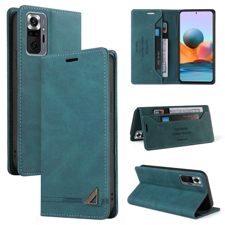 Skin Feel Anti-theft Brush Horizontal Flip Leather Case with Holder & Card Slots & Wallet, For Xiaomi Redmi Note 10, For Xiaomi Redmi Note 10 Pro, For Xiaomi Redmi 9, For Xiaomi Redmi 9A, For Xiaomi Redmi 9C, For Xiaomi Redmi 9T