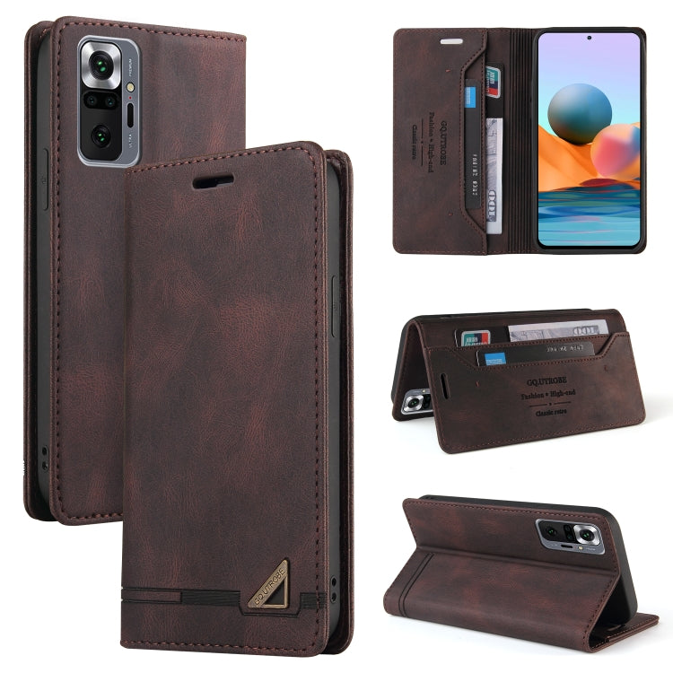 Skin Feel Anti-theft Brush Horizontal Flip Leather Case with Holder & Card Slots & Wallet, For Xiaomi Redmi Note 10, For Xiaomi Redmi Note 10 Pro, For Xiaomi Redmi 9, For Xiaomi Redmi 9A, For Xiaomi Redmi 9C, For Xiaomi Redmi 9T