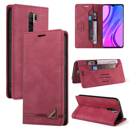 Skin Feel Anti-theft Brush Horizontal Flip Leather Case with Holder & Card Slots & Wallet, For Xiaomi Redmi Note 10, For Xiaomi Redmi Note 10 Pro, For Xiaomi Redmi 9, For Xiaomi Redmi 9A, For Xiaomi Redmi 9C, For Xiaomi Redmi 9T