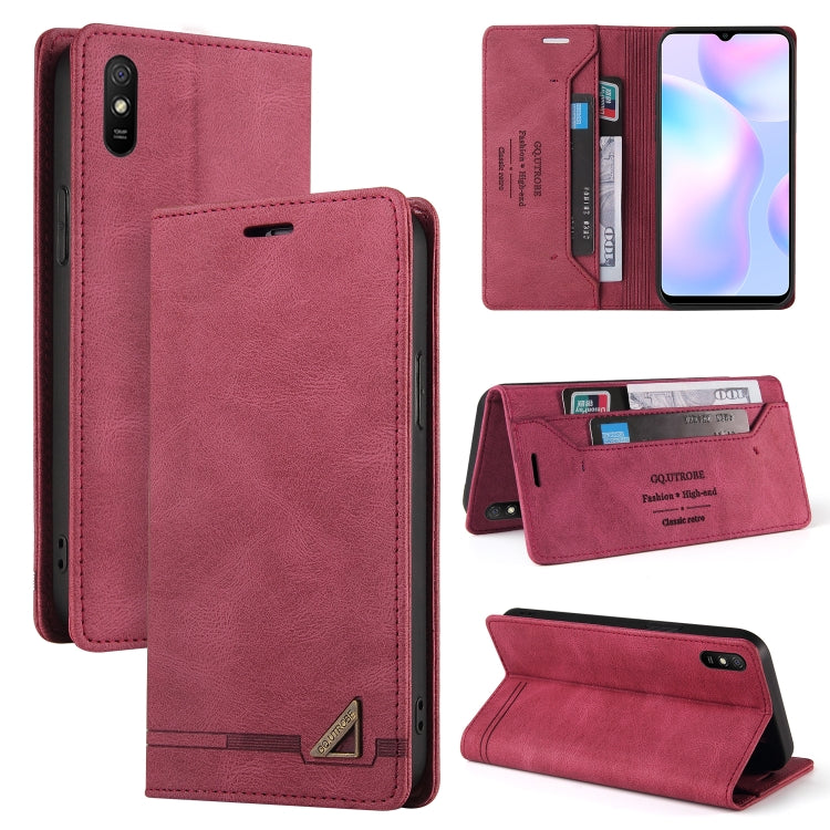 Skin Feel Anti-theft Brush Horizontal Flip Leather Case with Holder & Card Slots & Wallet, For Xiaomi Redmi Note 10, For Xiaomi Redmi Note 10 Pro, For Xiaomi Redmi 9, For Xiaomi Redmi 9A, For Xiaomi Redmi 9C, For Xiaomi Redmi 9T