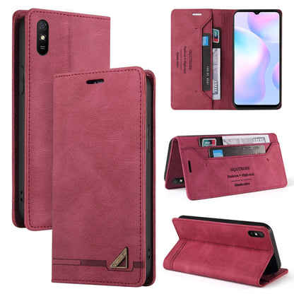 Skin Feel Anti-theft Brush Horizontal Flip Leather Case with Holder & Card Slots & Wallet, For Xiaomi Redmi Note 10, For Xiaomi Redmi Note 10 Pro, For Xiaomi Redmi 9, For Xiaomi Redmi 9A, For Xiaomi Redmi 9C, For Xiaomi Redmi 9T