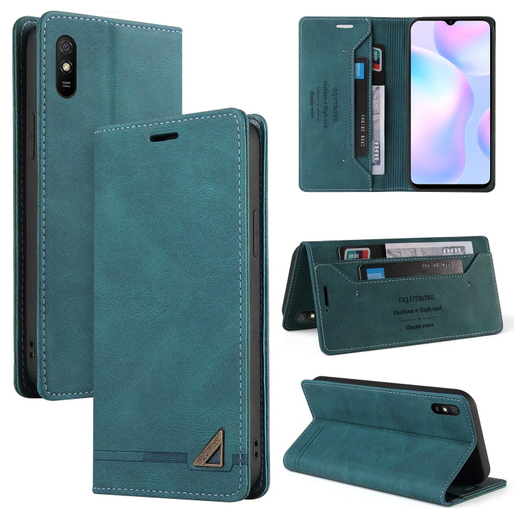 Skin Feel Anti-theft Brush Horizontal Flip Leather Case with Holder & Card Slots & Wallet, For Xiaomi Redmi Note 10, For Xiaomi Redmi Note 10 Pro, For Xiaomi Redmi 9, For Xiaomi Redmi 9A, For Xiaomi Redmi 9C, For Xiaomi Redmi 9T