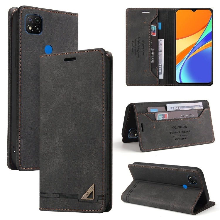 Skin Feel Anti-theft Brush Horizontal Flip Leather Case with Holder & Card Slots & Wallet, For Xiaomi Redmi Note 10, For Xiaomi Redmi Note 10 Pro, For Xiaomi Redmi 9, For Xiaomi Redmi 9A, For Xiaomi Redmi 9C, For Xiaomi Redmi 9T