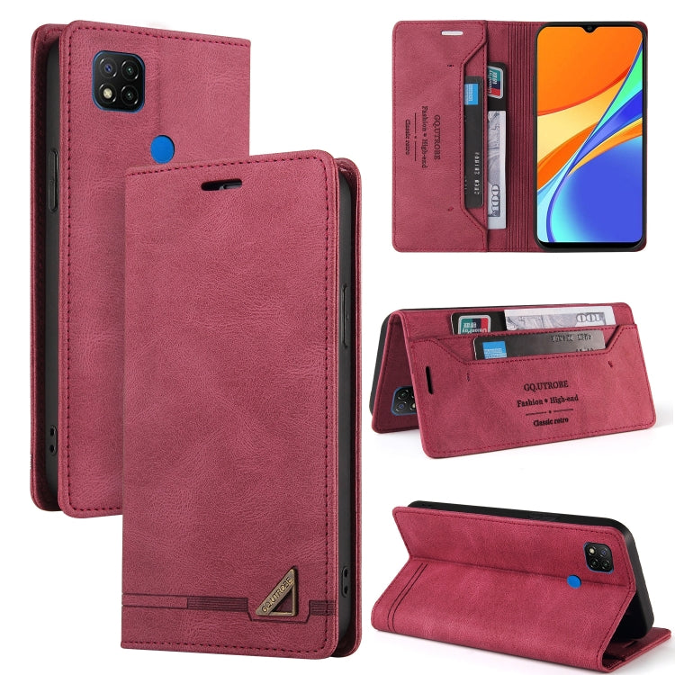 Skin Feel Anti-theft Brush Horizontal Flip Leather Case with Holder & Card Slots & Wallet, For Xiaomi Redmi Note 10, For Xiaomi Redmi Note 10 Pro, For Xiaomi Redmi 9, For Xiaomi Redmi 9A, For Xiaomi Redmi 9C, For Xiaomi Redmi 9T