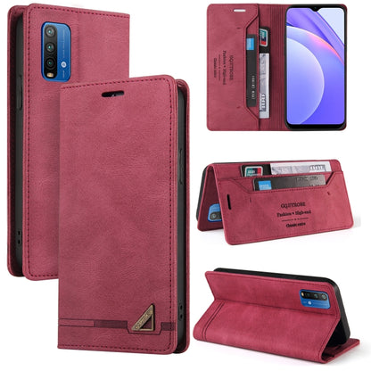 Skin Feel Anti-theft Brush Horizontal Flip Leather Case with Holder & Card Slots & Wallet, For Xiaomi Redmi Note 10, For Xiaomi Redmi Note 10 Pro, For Xiaomi Redmi 9, For Xiaomi Redmi 9A, For Xiaomi Redmi 9C, For Xiaomi Redmi 9T