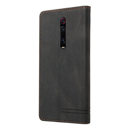 Skin Feel Anti-theft Brush Horizontal Flip Leather Case with Holder & Card Slots & Wallet, For Xiaomi Redmi K20, For Xiaomi Redmi Note 7, For Xiaomi Redmi Note 8, For Xiaomi Redmi Note 8 Pro, For Xiaomi Redmi Note 8T, For Xiaomi Redmi Note 9
