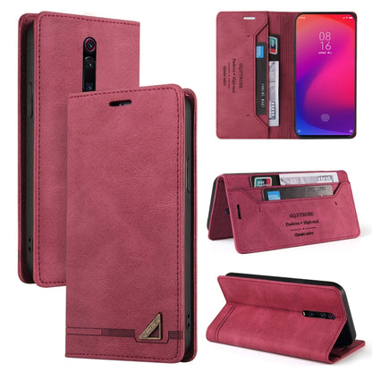 Skin Feel Anti-theft Brush Horizontal Flip Leather Case with Holder & Card Slots & Wallet, For Xiaomi Redmi K20, For Xiaomi Redmi Note 7, For Xiaomi Redmi Note 8, For Xiaomi Redmi Note 8 Pro, For Xiaomi Redmi Note 8T, For Xiaomi Redmi Note 9