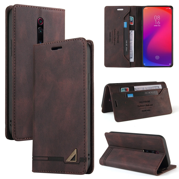 Skin Feel Anti-theft Brush Horizontal Flip Leather Case with Holder & Card Slots & Wallet, For Xiaomi Redmi K20, For Xiaomi Redmi Note 7, For Xiaomi Redmi Note 8, For Xiaomi Redmi Note 8 Pro, For Xiaomi Redmi Note 8T, For Xiaomi Redmi Note 9