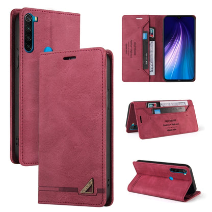 Skin Feel Anti-theft Brush Horizontal Flip Leather Case with Holder & Card Slots & Wallet, For Xiaomi Redmi K20, For Xiaomi Redmi Note 7, For Xiaomi Redmi Note 8, For Xiaomi Redmi Note 8 Pro, For Xiaomi Redmi Note 8T, For Xiaomi Redmi Note 9