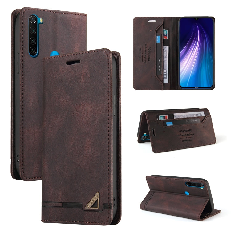 Skin Feel Anti-theft Brush Horizontal Flip Leather Case with Holder & Card Slots & Wallet, For Xiaomi Redmi K20, For Xiaomi Redmi Note 7, For Xiaomi Redmi Note 8, For Xiaomi Redmi Note 8 Pro, For Xiaomi Redmi Note 8T, For Xiaomi Redmi Note 9