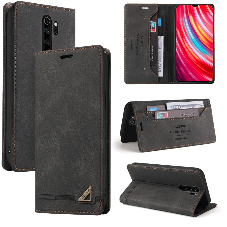 Skin Feel Anti-theft Brush Horizontal Flip Leather Case with Holder & Card Slots & Wallet, For Xiaomi Redmi K20, For Xiaomi Redmi Note 7, For Xiaomi Redmi Note 8, For Xiaomi Redmi Note 8 Pro, For Xiaomi Redmi Note 8T, For Xiaomi Redmi Note 9