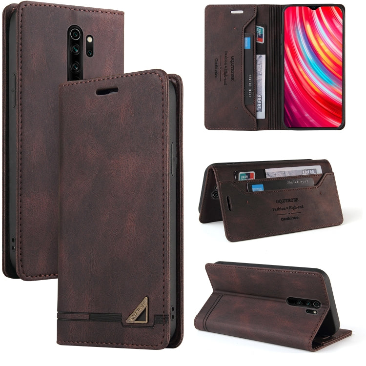 Skin Feel Anti-theft Brush Horizontal Flip Leather Case with Holder & Card Slots & Wallet, For Xiaomi Redmi K20, For Xiaomi Redmi Note 7, For Xiaomi Redmi Note 8, For Xiaomi Redmi Note 8 Pro, For Xiaomi Redmi Note 8T, For Xiaomi Redmi Note 9