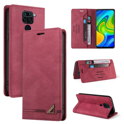 Skin Feel Anti-theft Brush Horizontal Flip Leather Case with Holder & Card Slots & Wallet, For Xiaomi Redmi K20, For Xiaomi Redmi Note 7, For Xiaomi Redmi Note 8, For Xiaomi Redmi Note 8 Pro, For Xiaomi Redmi Note 8T, For Xiaomi Redmi Note 9