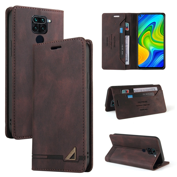 Skin Feel Anti-theft Brush Horizontal Flip Leather Case with Holder & Card Slots & Wallet, For Xiaomi Redmi K20, For Xiaomi Redmi Note 7, For Xiaomi Redmi Note 8, For Xiaomi Redmi Note 8 Pro, For Xiaomi Redmi Note 8T, For Xiaomi Redmi Note 9