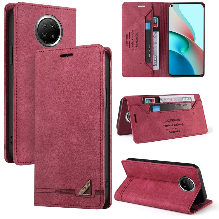 Skin Feel Anti-theft Brush Horizontal Flip Leather Case with Holder & Card Slots & Wallet, For Xiaomi Redmi Note 9 5G, For Xiaomi Redmi Note 9S, For Xiaomi Redmi Note 10 5G, For Xiaomi Redmi Note 10 Pro 5G, For Xiaomi Mi 11 Pro, For Xiaomi Mi 11 Ultra