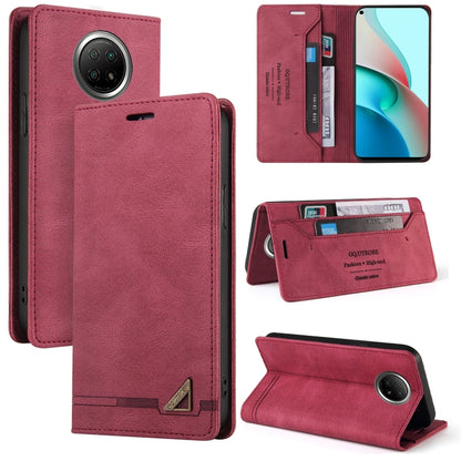 Skin Feel Anti-theft Brush Horizontal Flip Leather Case with Holder & Card Slots & Wallet, For Xiaomi Redmi Note 9 5G, For Xiaomi Redmi Note 9S, For Xiaomi Redmi Note 10 5G, For Xiaomi Redmi Note 10 Pro 5G, For Xiaomi Mi 11 Pro, For Xiaomi Mi 11 Ultra